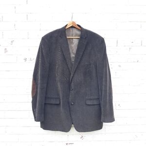 Chaps Corduroy Sport Coat Brown Elbow Patch